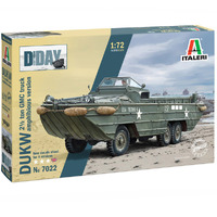 Italeri 7022 DUKW 2.5 Ton GMC Truck D- Day 80th Anniversary  1/72