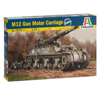 Italeri M-12 Gun Motor Carriage  1/72