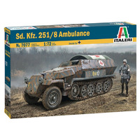 Italeri SD KFZ 251/8 Ambulance  1/72