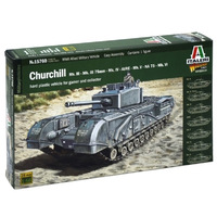 Italeri Churchill Mk.Iii / Iv / Avre / Na75 / Mk.Vi  1/56