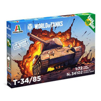 Italeri World Of Tanks Easy Build ST-34/85  1/72