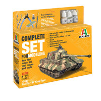 Italeri 72005 King Tiger Starter Kit  1/72