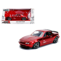 Jada Mazda Miata JDM 1990 Red 1/24