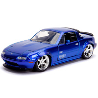 Jada Mazda Miata JDM 1990 Blue 1/24