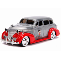 Jada Hollywood Rides Betty Boop Chev Master Deluxe 1939 20th Ann 1/24