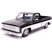 Jada Chevy C10 Pick Up 1985 Black  1/24