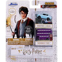 Jada Harry Potter Knight Bus And 1959 Ford Anglia  1/65