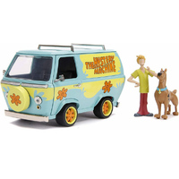 Jada Scooby Doo Mystery Machine With Figures  1/24