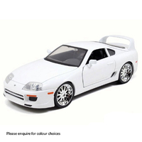 Jada Toyota Supra F & F White 1/18