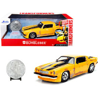 Jada Chevy Camaro 1977 Transformers With Collectable Coin  1/24