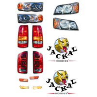 Jackal Decal Truck Headlights (Internal)