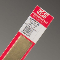 K&S Brass Strips .025 x 3/4 12in (1)