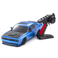 Kyosho EP 4WD FAZER Mk2 Dodge Challenger SRT Hellcat Blue 1/10