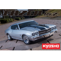 Kyosho 4WD Fazer Mk2 1970 Chevy Chevelle SS Readyset Silver 1/10