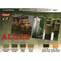 LifeColor Algae Powder & Colour Acrylic Paint Set