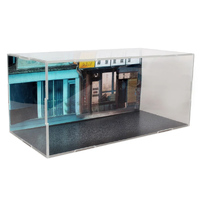 LDRC LA0051 Transparent Display Case 1/24th With Background