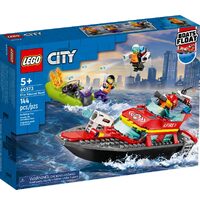 LEGO Fire Rescue Boat   ( City)