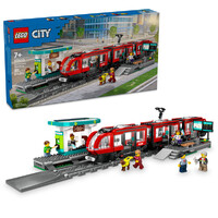 LEGO 60423 Downtown Streetcar And Station  (City)