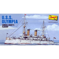 Lindberg USS Olympia Battleship 1/240