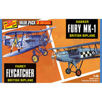 Lindberg Fairey Flycatcher & Hawker