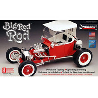 Lindberg Big Red T Rod Plastic Kit 1/8