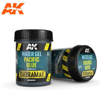 AK Interactive AK8004- Dioramas - Water Gel Pacific Blue 250ml