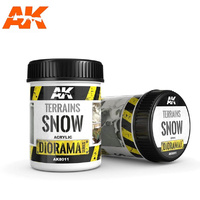 AK Interactive AK8011 - Dioramas - Terrains Snow 250ml