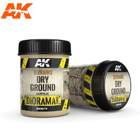 AK Interactive AK8015 - Dioramas - Terrains Dry Ground 250ml