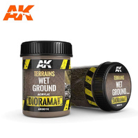 AK Interactive AK8016 - Dioramas - Terrains Wet Ground 250ml