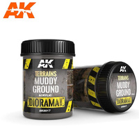 AK Interactive AK8017 - Dioramas - Terrains Muddy Ground 250ml