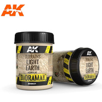 AK Interactive AK8021 - Dioramas - Terrains Light Earth 250ml