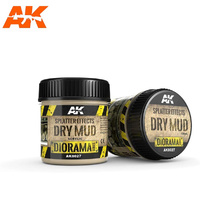 AK Interactive AK8027 - Dioramas - Splatter Effects Dry Mud 100ml