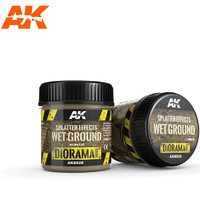 AK Interactive AK8029 - Dioramas - Splatter Effects Wet Ground 100ml