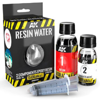 AK Interactive AK8044 - Dioramas - Resin Water 2 Components Epoxy Resin 180ml