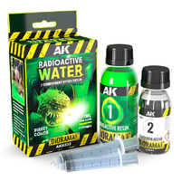 AK Interactive AK8232 - Dioramas - Terrains - Resin Radioactive Water Components Epoxy Resin 180 ml