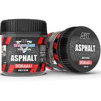 AK Interactive AK1228 - Terrains  - Asphalt 100 ml