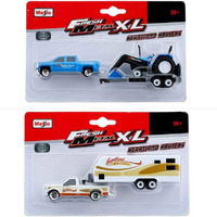 Maisto Fresh Metal XL Heartland Haulers W/ Trailers Assorted 1/64