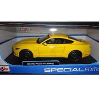 Maisto Mustang 2015 Coupe   Yellow 1/18