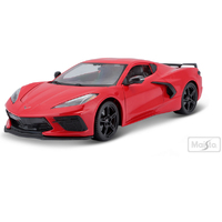 Maisto Chevrolet Corvette Stingray Coupe 2020 Red  1/18