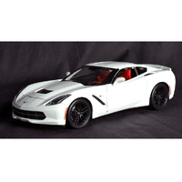 Maisto Corvette Stingray 2014 Z-51 Coupe 1/18 White