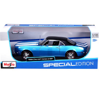 Maisto Camaro Z28 Coupe 68 1/18 Blue  1/18