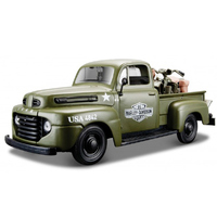 Maisto F100 1948 Pickup W/harley 1/25