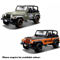 Maisto Jeep Wrangler Rubicon Harley Davidson 1/24