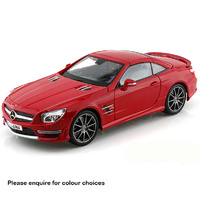 Maisto Mercedes SL 2012  AMG 63 Hard Top Red 1/18