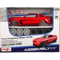 Maisto Assembly Line Ford Mustang Boss 302  2011 1/24