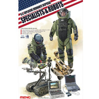 Meng Explosive Disposal Specialist & Robots 1/35