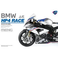 Meng BMW HP4 Race Motorcycle ( Pre-coloured Edition)  1/9