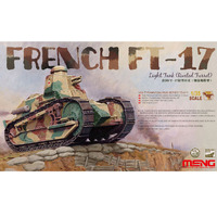 Meng French FT-17 Light Tank ( Riveted Turret)   1/35