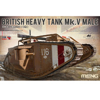 Meng British Heavy Tank Mk.V Male Full Interior   1/35