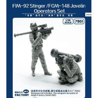 Magic Factory Stinger/ Javelin Operators Set Resin  1/35
